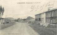 51 Marne / CPA FRANCE 51 "Passavant, la grande rue "