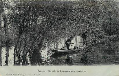 / CPA FRANCE 52 "Wassy, un coin du réservoir des Leschères"
