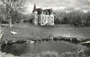 53 Mayenne / CPSM FRANCE 53 "Villaines La Juhel, château du Grand Coudray et l'étang"
