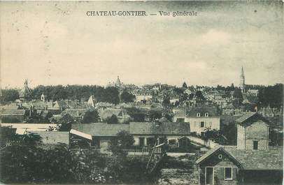 / CPA FRANCE 53 "Chateau Gontier, vue générale"