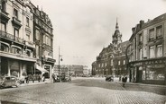 59 Nord / CPSM FRANCE 59 "Roubaix, la grande place et l'hôtel de ville"