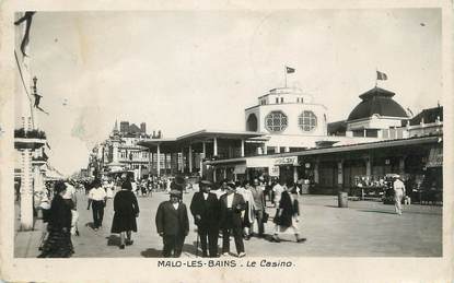 / CPSM FRANCE 59 "Malo Les Bains, le casino"