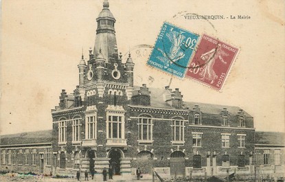 / CPA FRANCE 59 "Vieux Berquin, la mairie"