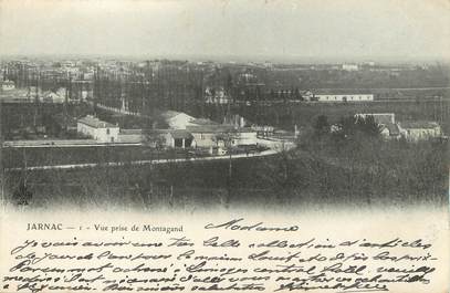 / CPA FRANCE 16 "Jarnac, vue prise de Montagand"