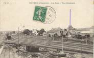 16 Charente / CPA FRANCE 16 "Ruffec, la gare, vue générale"