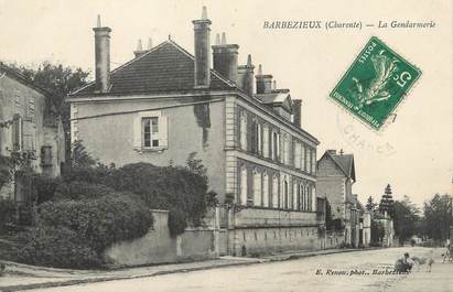 / CPA FRANCE 16 "Barbezieux, la gendarmerie"