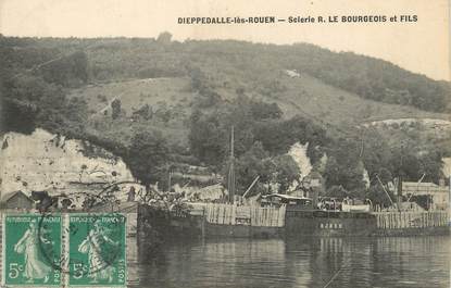 / CPA FRANCE 76 "Dieppedalle lès Rouen, scierie"