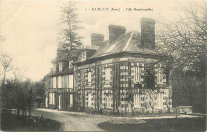 / CPA FRANCE 76 "Caumont, villa Roncherolles"
