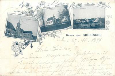 CPA FRANCE 67 "Drulingen / GRUSS"