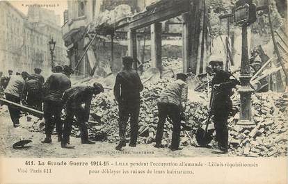 CPA FRANCE 59 "Lille, pendant l'occupation allemande, guerre de 1914"