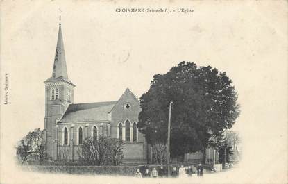 / CPA FRANCE 76 "Croix Mare, l'église "