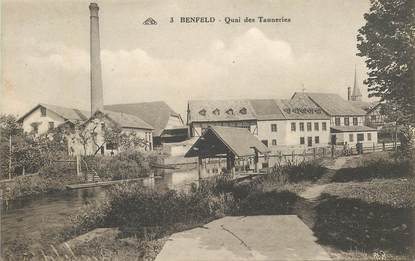 CPA FRANCE 67 "Benfeld, quai des Tanneries"