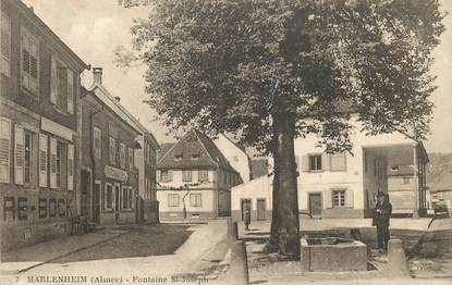 CPA FRANCE 67 "Marlenheim, Fontaine Saint Joseph"