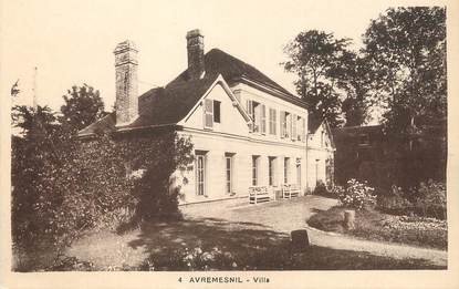 / CPA FRANCE 76 "Avremesnil, villa"