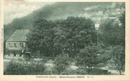 CPA FRANCE 67 "Stambach, Hotel Pension Heitz"