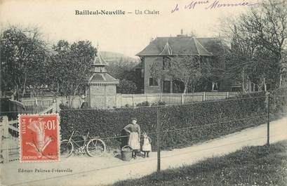 / CPA FRANCE 76 "Bailleul Neuville, un chalet"