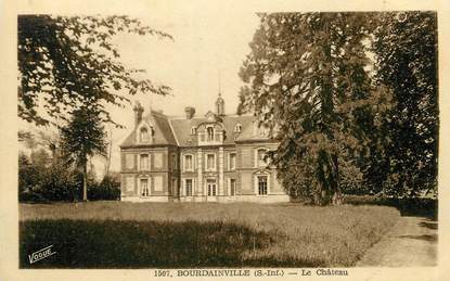 / CPA FRANCE 76 "Bourdainville, le château"