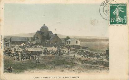 CPA FRANCE 15 "Notre Dame de la Font Sainte"