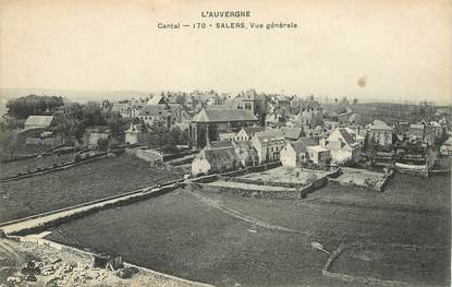 CPA FRANCE 15 "Salers, vue générale"