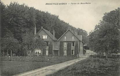 / CPA FRANCE 76 "Boudeville en Caux' / FERME