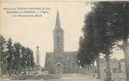 76 Seine Maritime / CPA FRANCE 76 "Beaubec La Rosière, l'église et le monument aux morts"