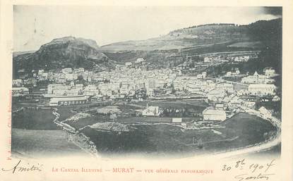 CPA FRANCE 15 "Murat, vue générale panoramique"