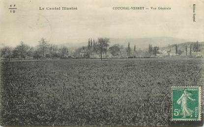 CPA FRANCE 15 "Couchal Vebret, vue générale"