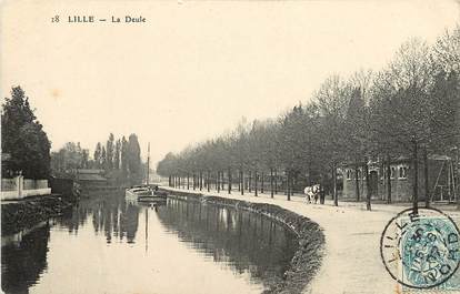 CPA FRANCE 59 "Lille, la Deule"