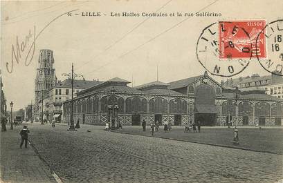 CPA FRANCE 59 "Lille, les Halles centrales"