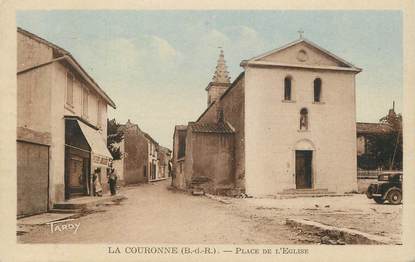 CPA FRANCE 13 "La Couronne, Place de l'Eglise"