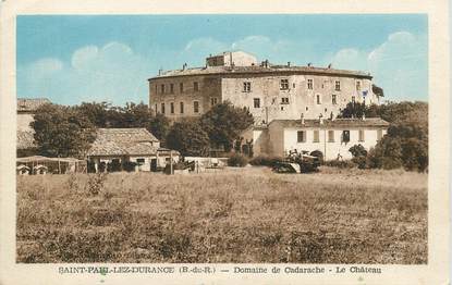 CPA FRANCE 13 "Saint Paul lez Durance, Domaine de Cadarache, le chateau"