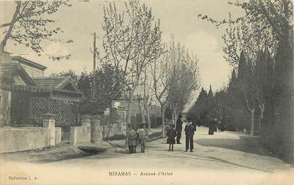 CPA FRANCE 13 "Miramas, l'avenue d'Arles"