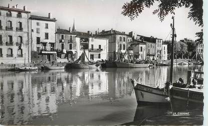 CPSM FRANCE 34 "Agde, vue sur l'Hérault"