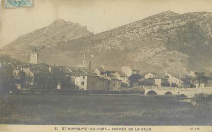/ CPA FRANCE 30 "Saint Hippolyte du Fort, entrée de la ville"