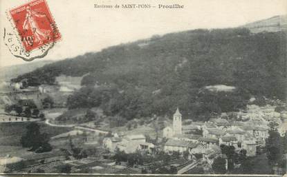 CPA FRANCE 34 "Env. de Saint Pons, Prouilhe"