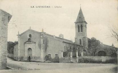 CPA FRANCE 34 "La Livinière, l'Eglise"