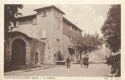 30 Gard / CPA FRANCE 30 "Saint Jean du Gard, le château"