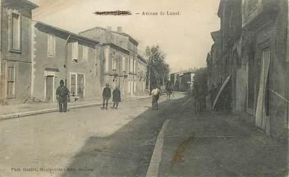 CPA FRANCE 34 "Baillargues, avenue de Lunel"