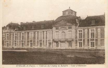 / CPA FRANCE 27 "Epégards, château du champ de Bataille, cour d'honneur"