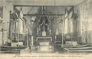 27 Eure / CPA FRANCE 27 "Epreville en Roumois, intérieur de l'église"