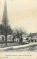 27 Eure / CPA FRANCE 27 "Doudeauville, l'église et le bureau de tabac"