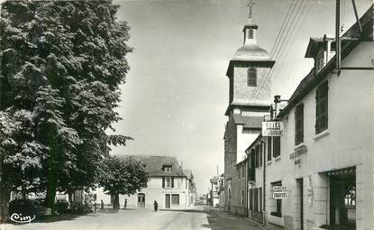 CPSM FRANCE 64 "Lestelle Bétharram, la Place de l'Eglise"