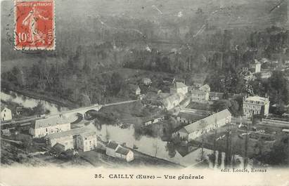 / CPA FRANCE 27 " Cailly, vue générale"