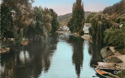 / CPSM FRANCE 27 "Cailly, l'Eure vue du pont"