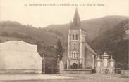 64 PyrÉnÉe Atlantique CPA FRANCE 64 "Env. de Mauléon, Barcus, la place de l'Eglise"