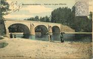 64 PyrÉnÉe Atlantique CPA FRANCE 64 "Sauveterre de Béarn, pont sur le gave d'Oloron"