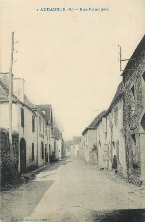 CPA FRANCE 64 "Audaux, la rue principale"