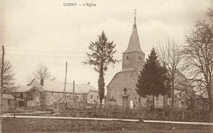 / CPA FRANCE 27 "Corny, l'église"