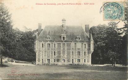 / CPA FRANCE 27 "Château de Canteloup, près Pont Saint Pierre"