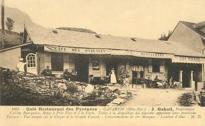 CPA FRANCE 65 "Gavarnie, Café restaurant des Pyrénées, Pr. J. Gabail"